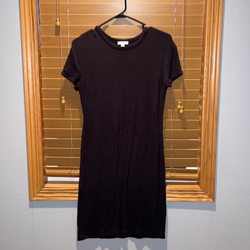 Black T-shirt Dress Size Small